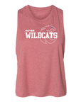 Wildcats Women's Racerback Crop Top Tank