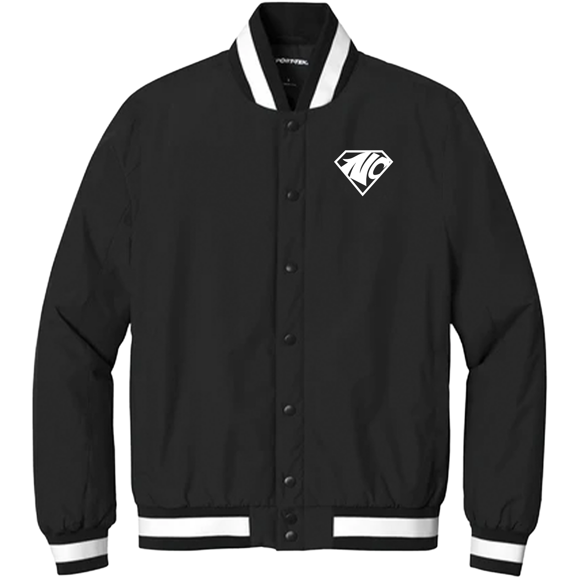 North Crowley Embroidered Insulated Varsity Jacket