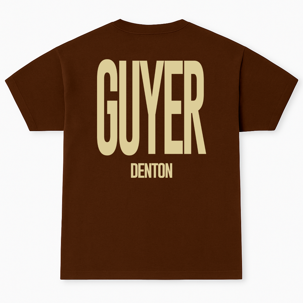 Guyer Oversized Boxy Tee Shirt