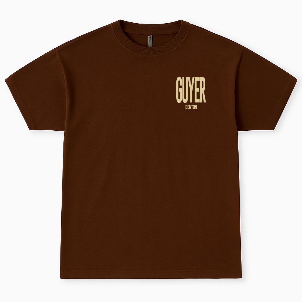 Guyer Oversized Boxy Tee Shirt
