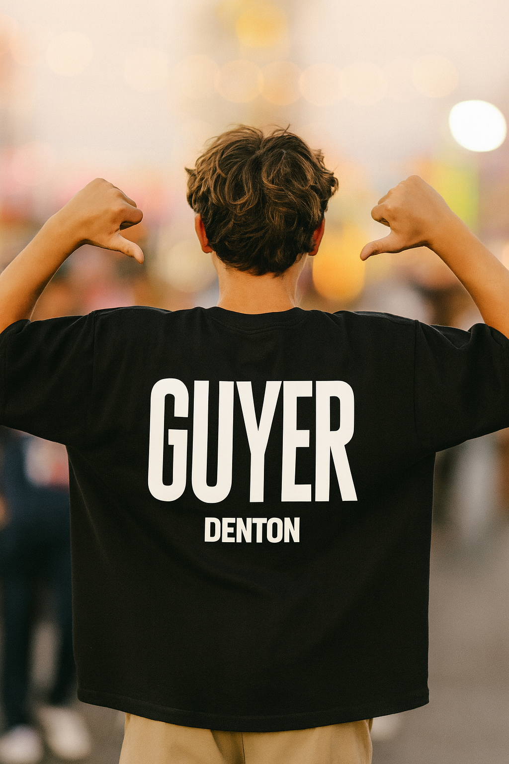 Guyer Oversized Boxy Tee Shirt