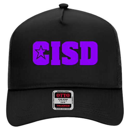 CISD Embroidered 5 Panel Trucker Hat