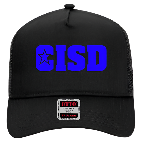 CISD Embroidered 5 Panel Trucker Hat