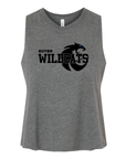 Wildcats Women's Racerback Crop Top Tank