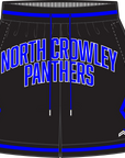 North Crowley Panthers Basketball Shorts Black