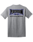 North Crowley Band Percussion Tee Shirt