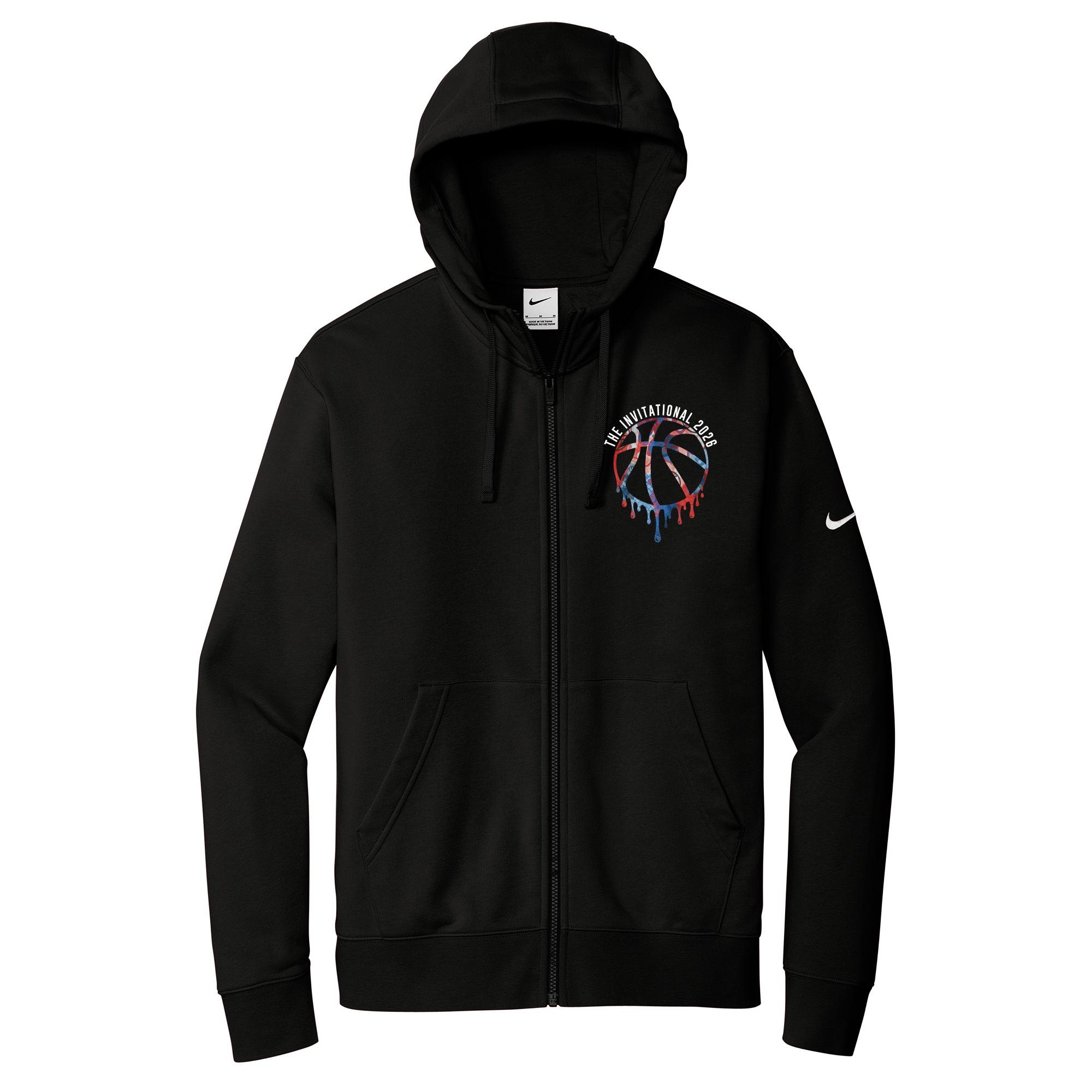 Official 2026 Invitational Nike Club Fleece Zip Hoodie