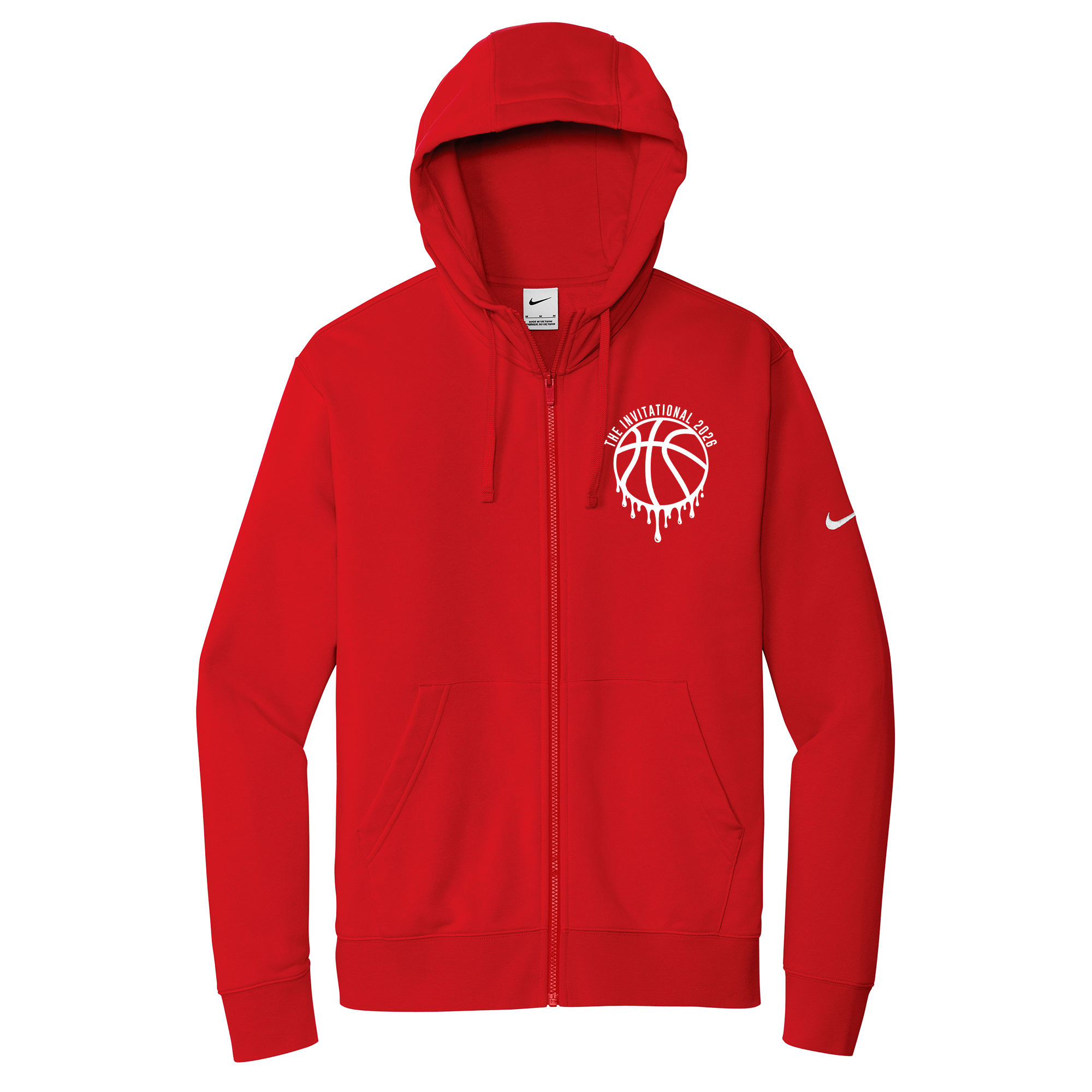 Official 2026 Invitational Nike Club Fleece Zip Hoodie