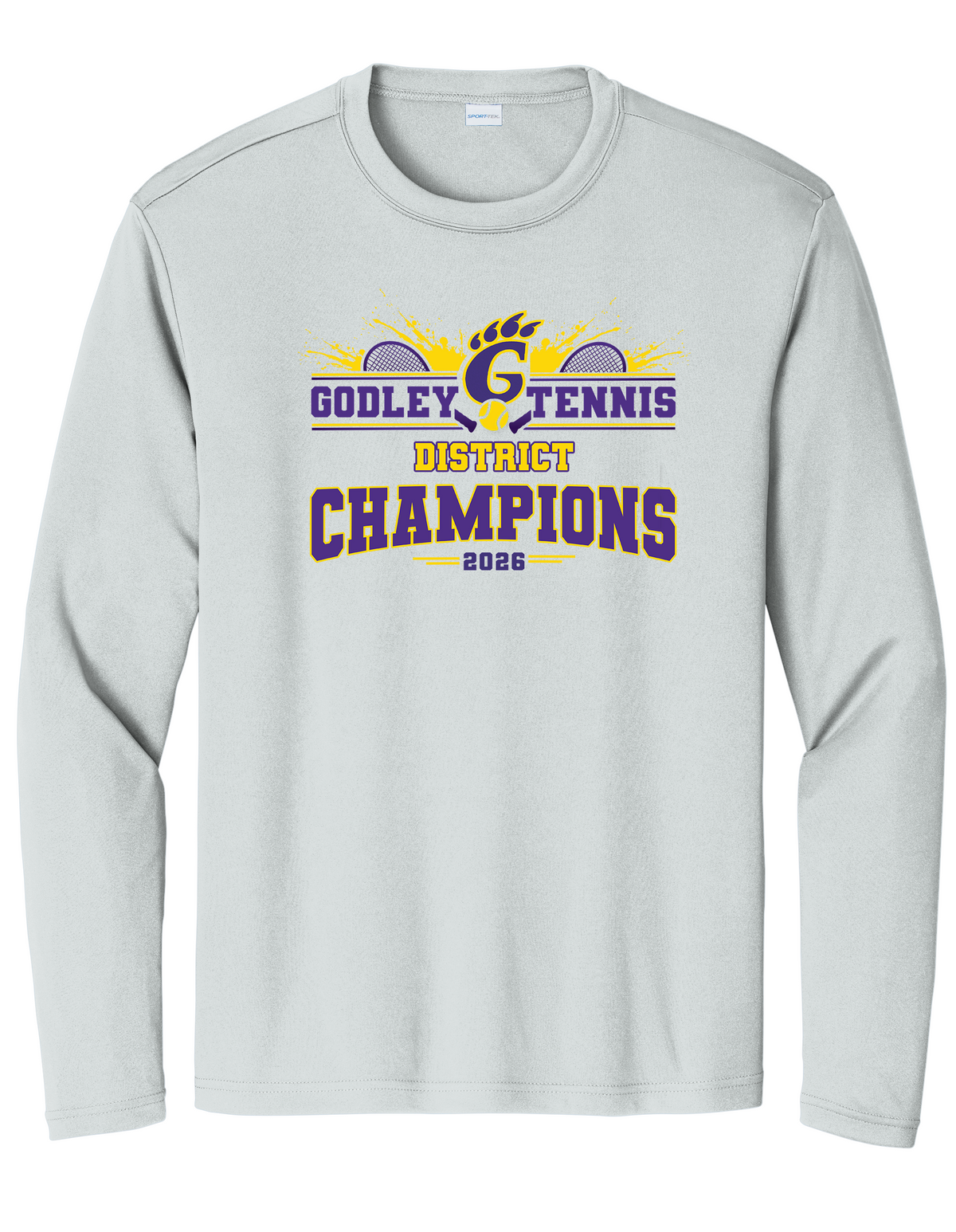 Godley Tennis District Champions Long Sleeve