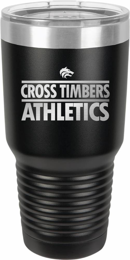 Cross Timber Middle School 30oz Stainless Steel Tumbler