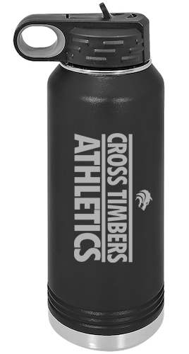 Cross Timber Middle School 32oz Stainless Steel Water Bottle