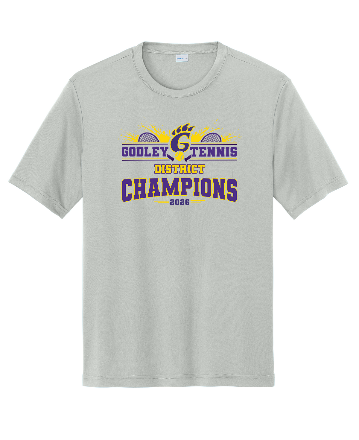 Godley Tennis District Champions Short Sleeve