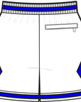 North Crowley Panthers Basketball Shorts White