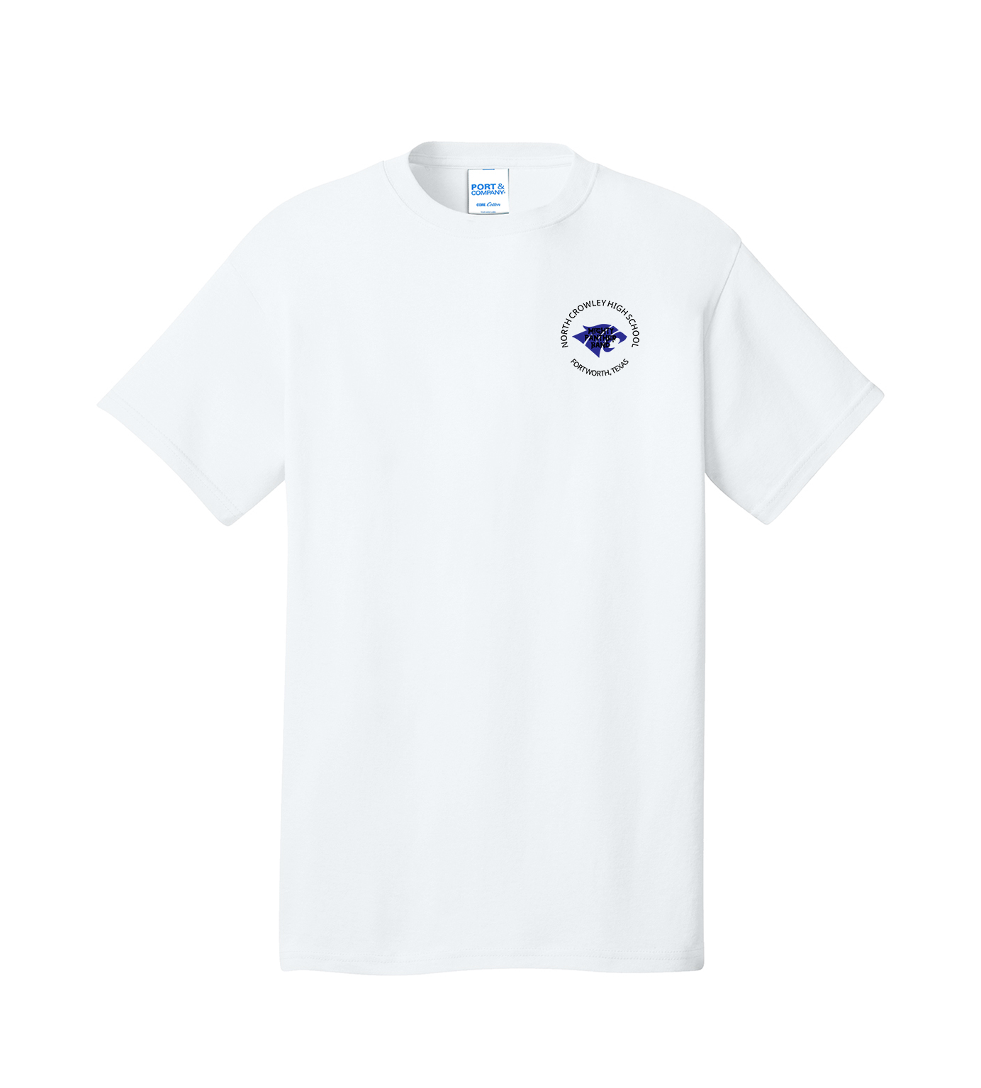 North Crowley Band Percussion Tee Shirt