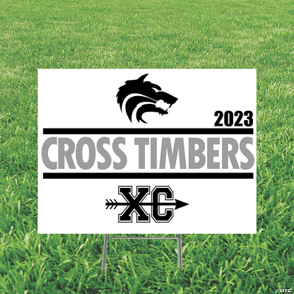 Cross Timber Middle School Yard Sign