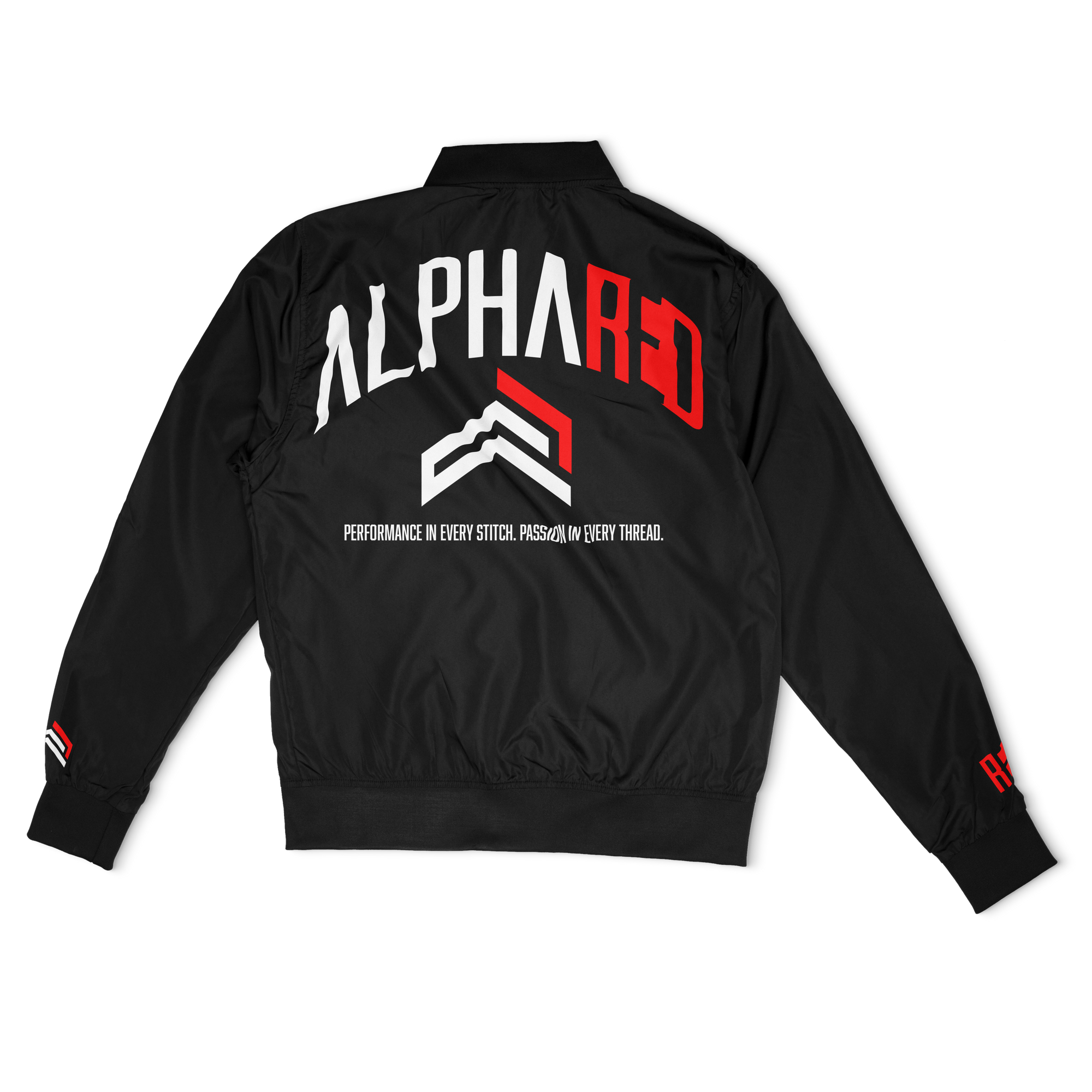 AlphaRed Bomber Jacket – Alpha Design Studio AlphaRed Bomber Jacket – Alpha Design Studio